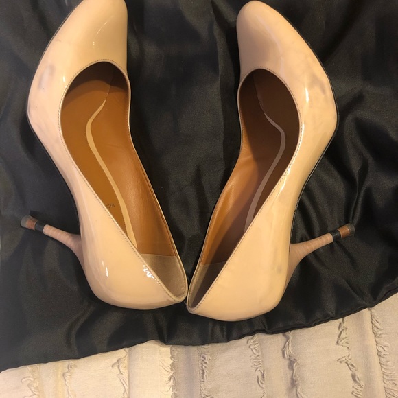 Fendi Tan Patent Leather Heels Sz 37 - Picture 6 of 8